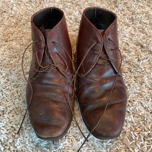 Florsheim Chukka Brown Leather Boot Extra Wide